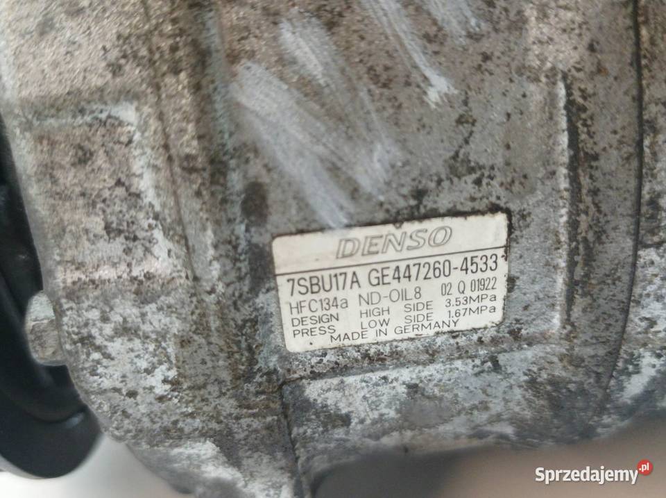 SPRĘŻARKA KLIMATYZACJI 4472604533 30 D Bmw X6 I osobowe