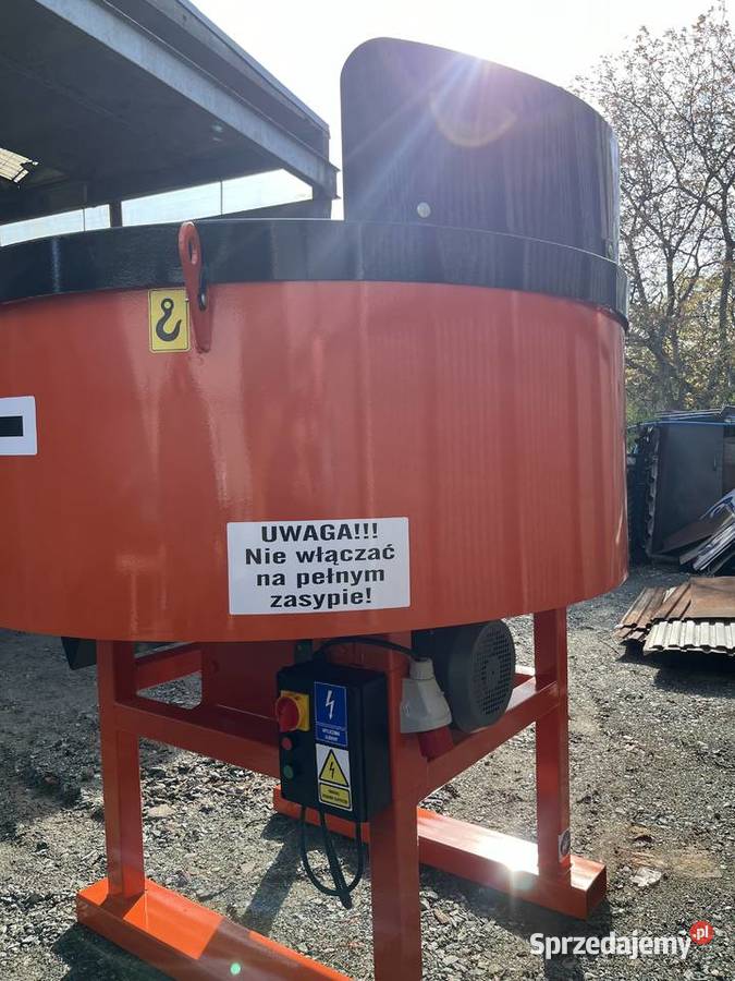 Betoniarka Elektryczna 800 l mieszalnik Wysoka Mińsk Mazowiecki