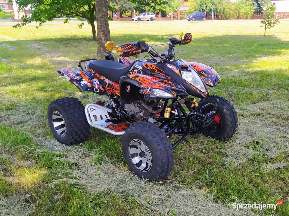 ŚlicznyZadbanyQuad300ccmAddlyZarejestrowany30koni 300cm3 Zduńska Wola