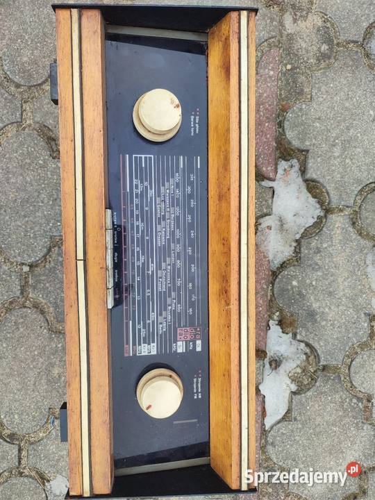 Stare zabytkowe Radio lampowe RELAX UNITRA Diora lubuskie Drezdenko