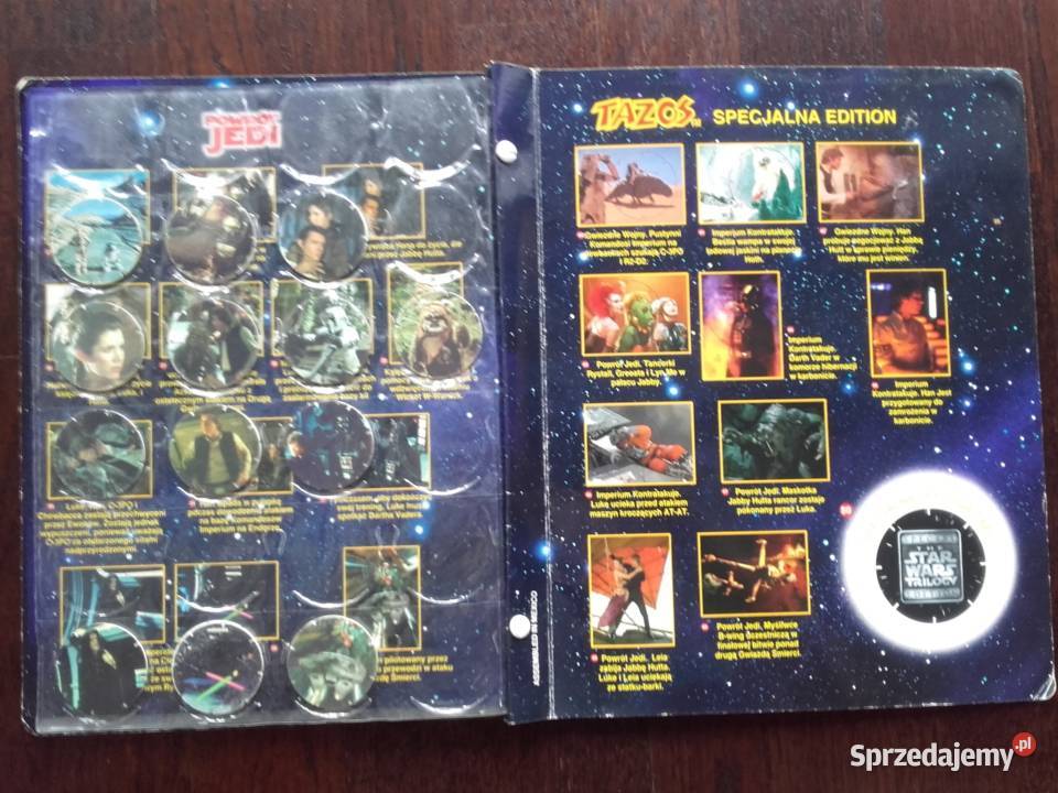 Star Wars TAZO kolekcja album mocy 1997 Kraków
