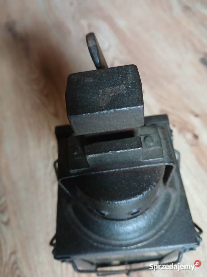 Stara lampa kolejowa Kraków