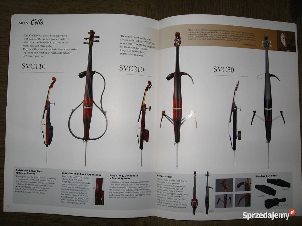 Yamaha Strings Silent Series Violin Viola Cello sprzedam