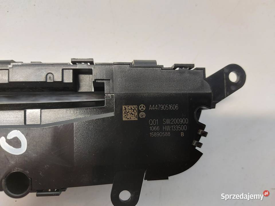 Mercedes EQV w447 Vklasa panel sterownik radia osobowe