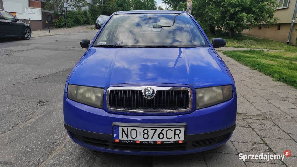 Skoda Fabia 2004 12 benzyna niebieska 149 manualna warmińsko-mazurskie Olsztyn