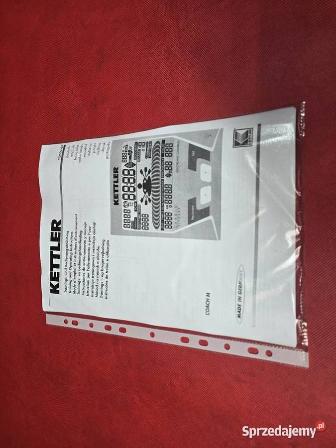 KETTLER COACH M PIĘKNY WIOŚLARZ MAGNETYCZNY wielkopolskie