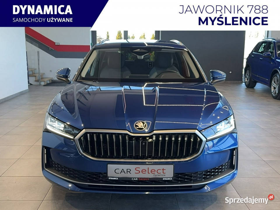 koda Superb VAT 23 Combi Selection 20TSI 265 DSG niebieski małopolskie Myślenice