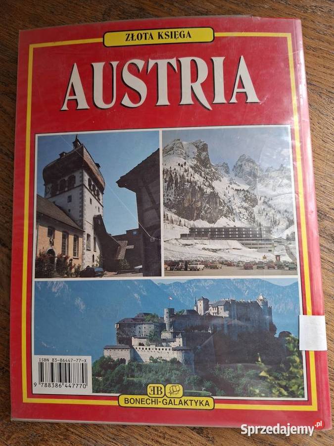 Złota księga Austria Bonechi Galaktyka Kraków sprzedam