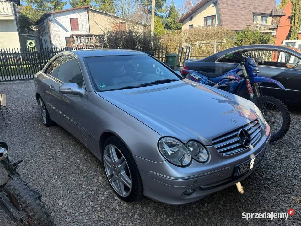 Mercedes CLK 240 V6 LPG SUPER STAN poduszka powietrzna Krzeszowice