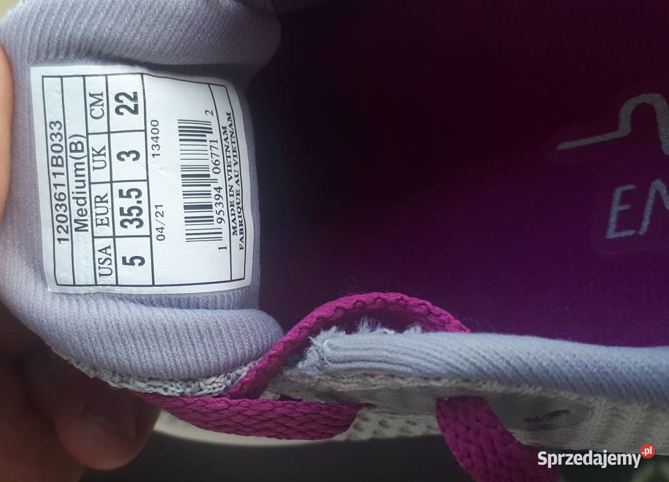 Buty BROOKS dziecięce 22 nowe nigdy nie używane biały Poznań