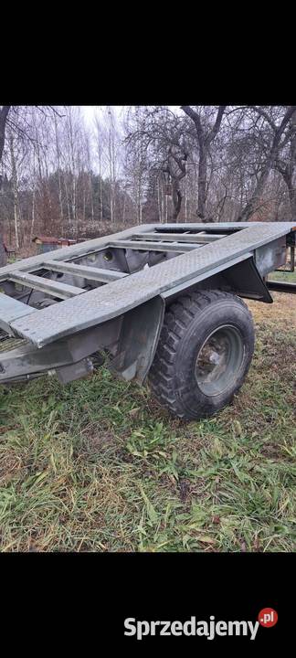 Przyczepa jednosiwa Przyczepy rolnicze Nowa Wieś