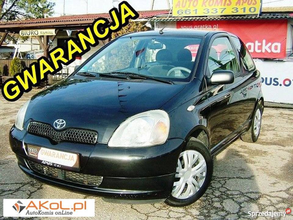 Toyota Yaris czarny Hatchback Kraków