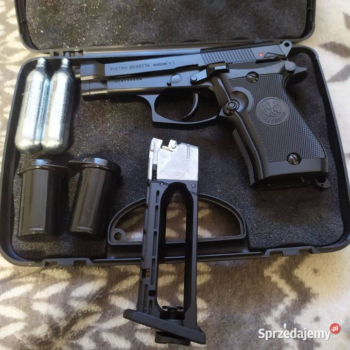 Pistolet wiatrówka Beretta M84 FS 45 mm BB CO2 Warszawa