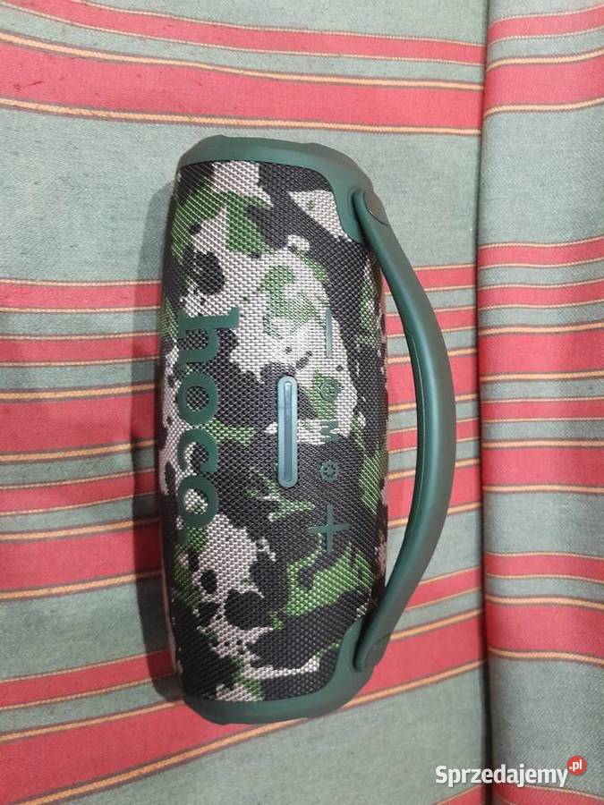 HOCO głośnik bluetooth HA4 Mini zielony kamuflaż sprzedam