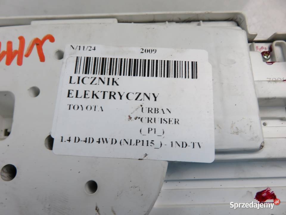 LICZNIK TOYOTA URBAN CRUISER 14 D4D 8380052W50 małopolskie
