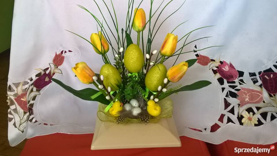 jajko stroik kurczak hand made wielkanoc ozdoba Dekoracje i ozdoby Sierpc