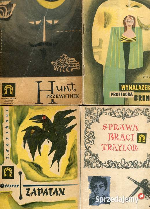 7 książek z Serii Złota Podkowa Hunt miękka Pozostałe Szczecin
