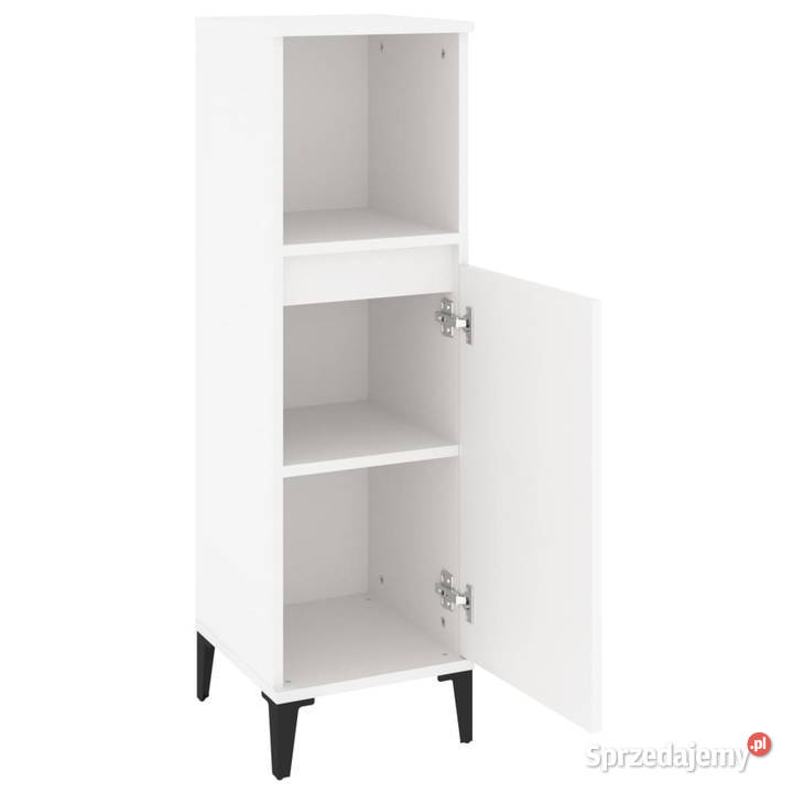 Szafka łazienkowa biała 30x30x100 materiał Warszawa
