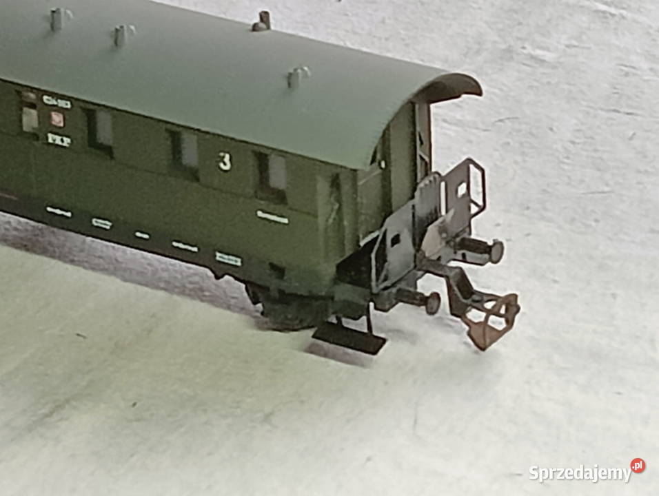Wagon pasażerski PKP 3 klasa krótki 2osiowy TT 4 Kraków