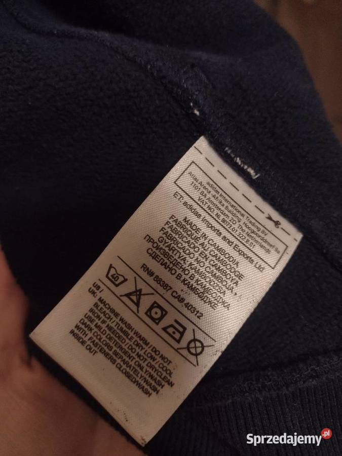 XSS ADIDAS Granatowa bluza sportowa z kapturem małopolskie Kraków