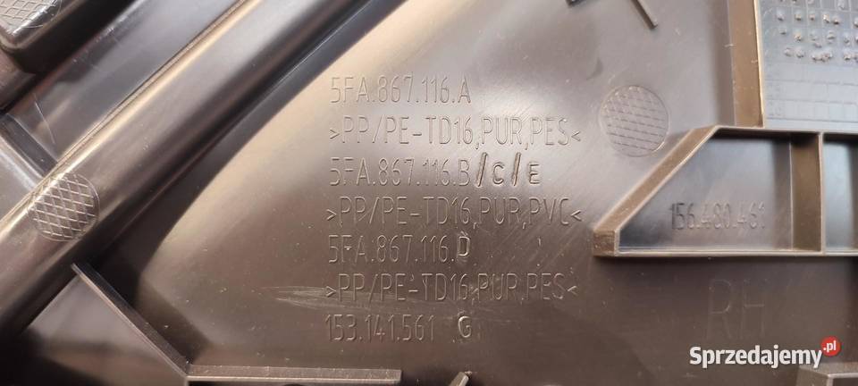 CUPRA FORMENTOR BOCZEK DRZWI PRAWY TYŁ 2024 dolnośląskie