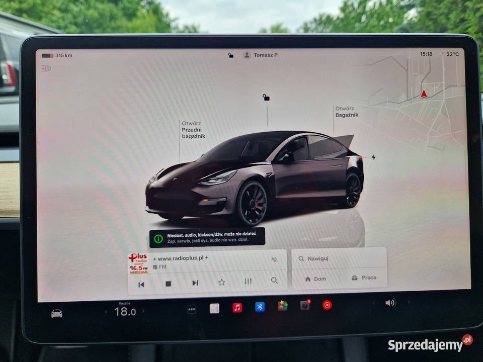 tesla 3 performace mazowieckie Warszawa