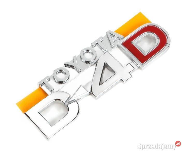 TOYOTA Land Cruiser Chromowany emblemat logo