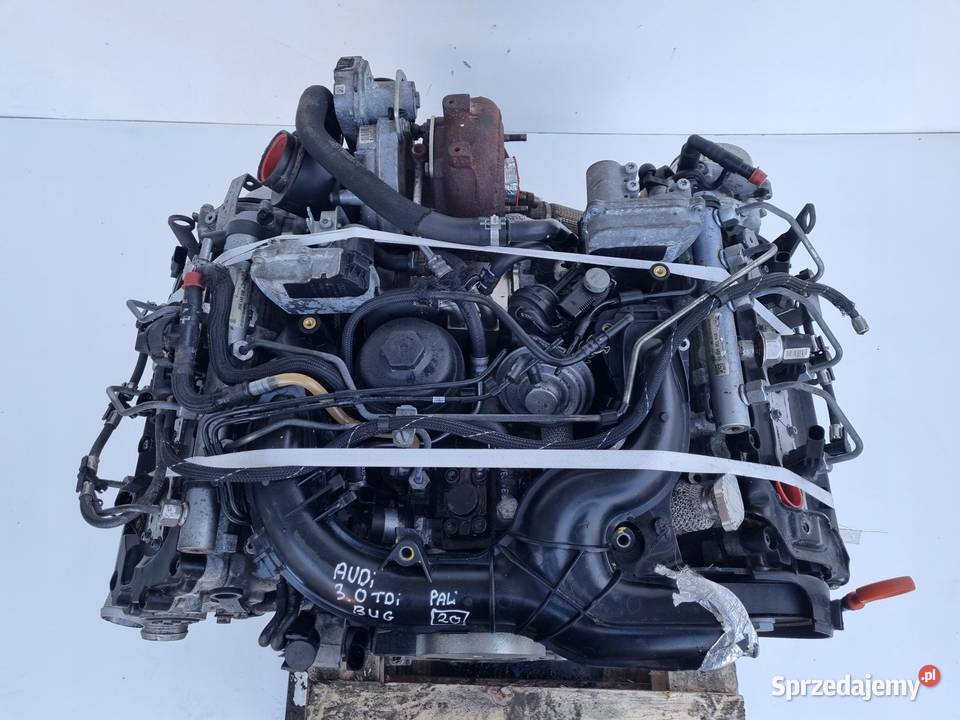 SILNIK KOMPLET AUDI Q7 30 V6 TDI 233 ładnie pali Janów