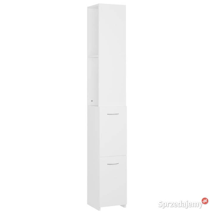 Szafka łazienkowa biała 25x265x170 materiał Warszawa