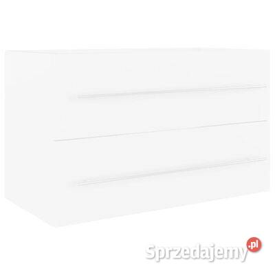 vidaXL Szafka pod umywalkę biała 80x385x48 Warszawa