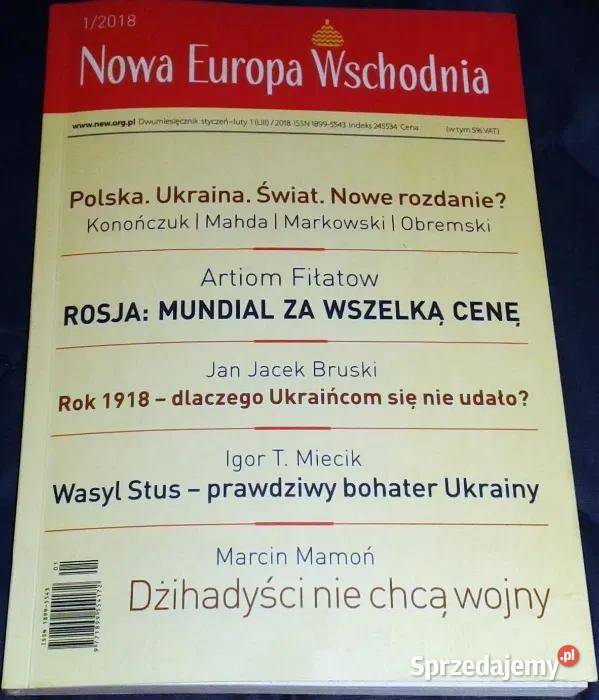 Nowa Europa Wschodnia Styczeń luty 12018 sprzedam