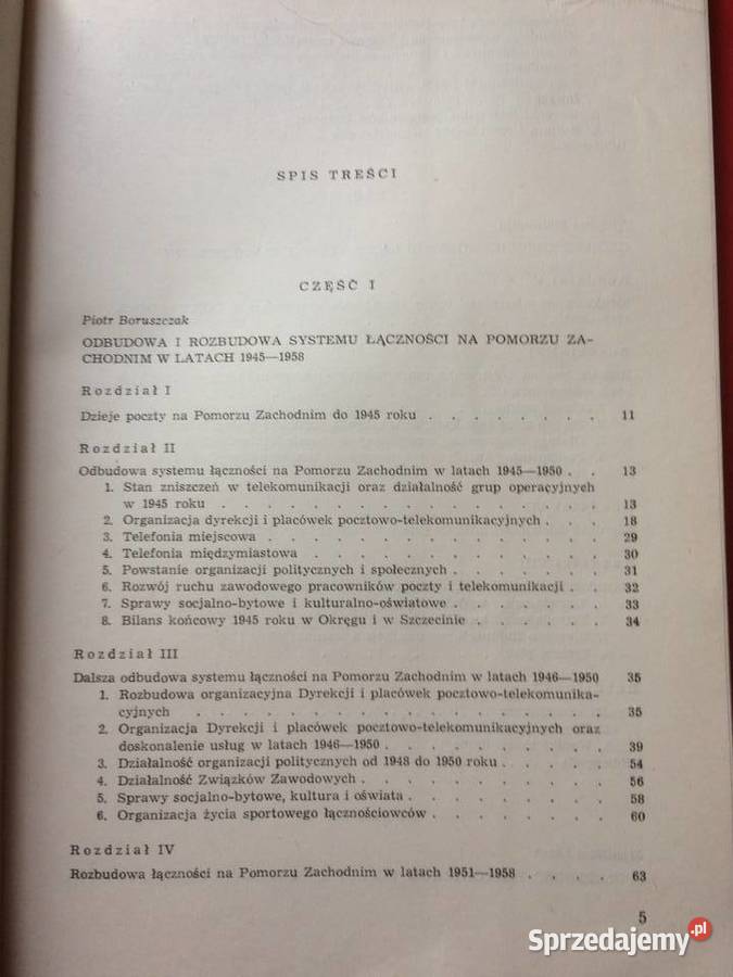 3131 Rozwój Poczty I Telekomunikacji Na Pomorzu Antykwariat zachodniopomorskie