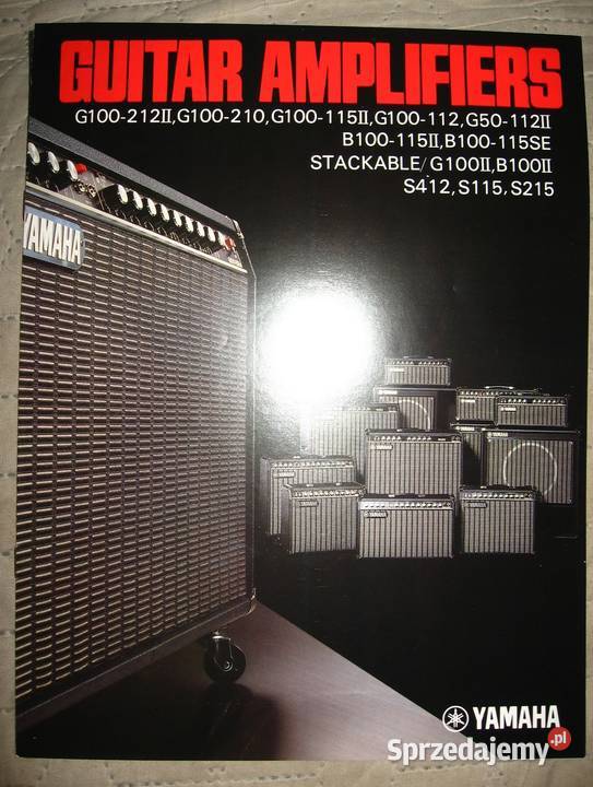Yamaha Guitar Amplifiers catalog katalog pomorskie Kępice