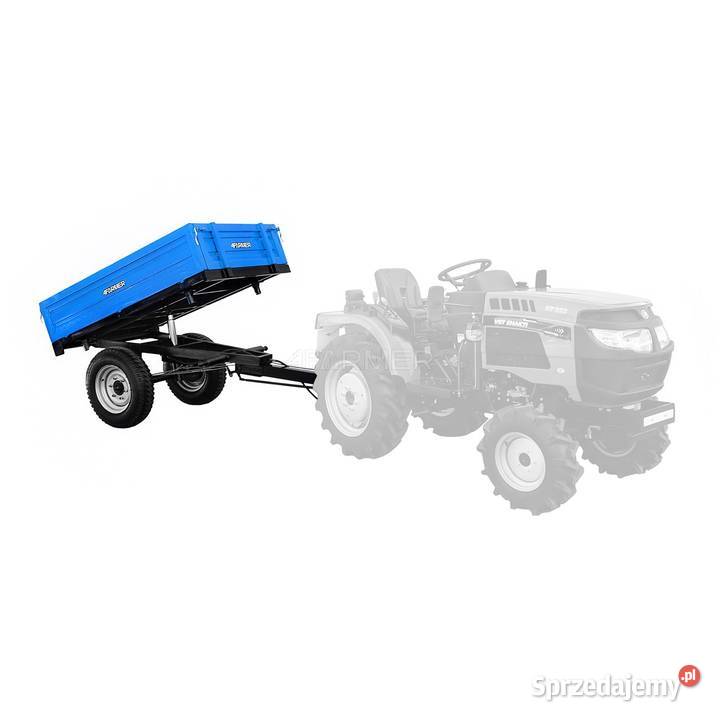 Przyczepa rolnicza jednoosiowa 15T z kiprem Tajęcina