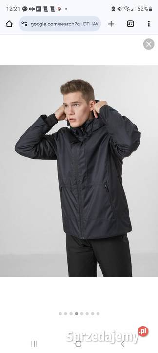 Nowa puchowa kurtka narciarska z membraną 8000 Łowicz