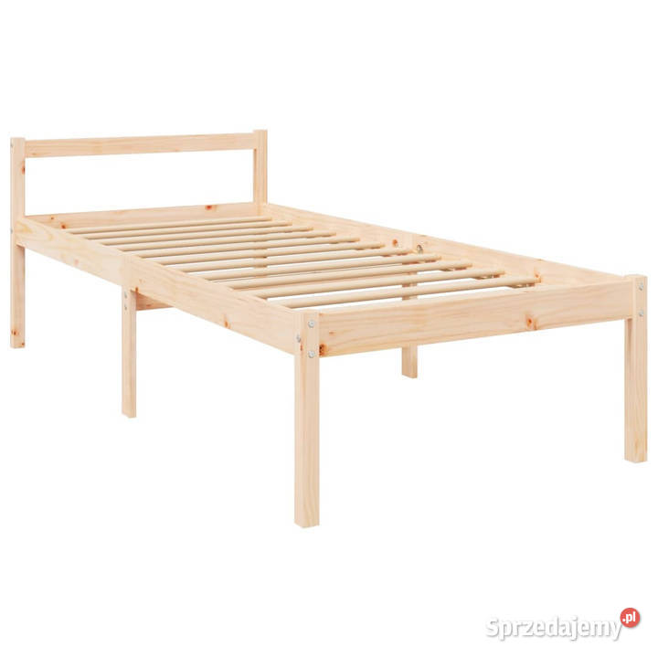 Łóżko seniora lite drewno sosnowe 100x200 mazowieckie Warszawa sprzedam