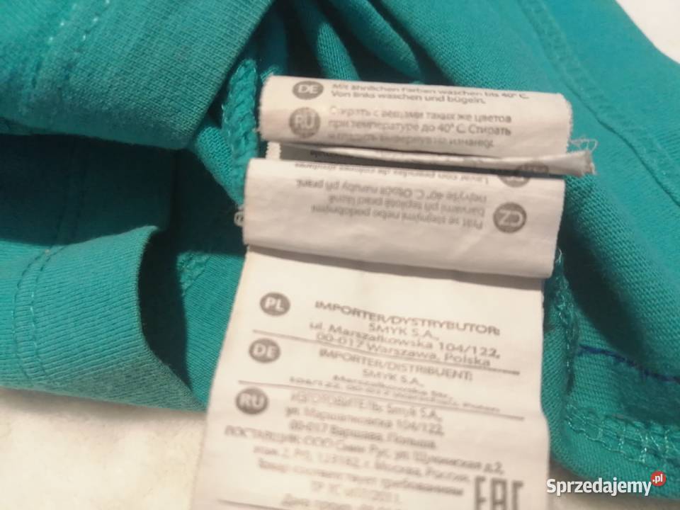 Bezrękawnik chłopięcy koszulka pirania Smyk 98 śląskie sprzedam