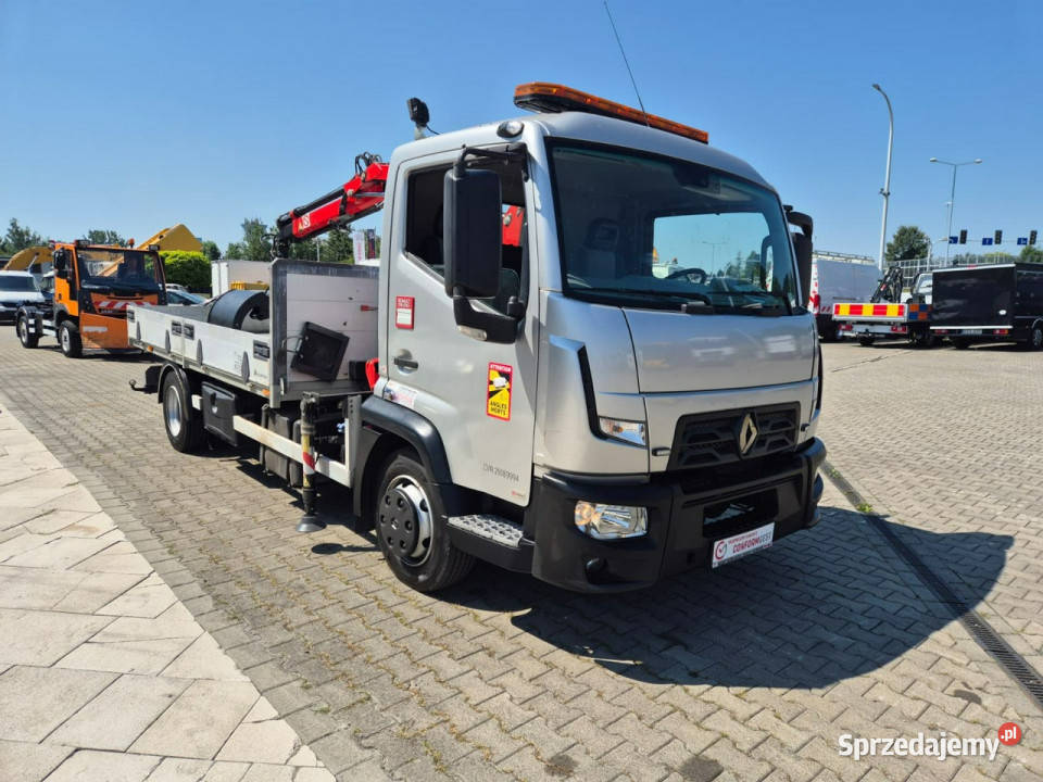 Renault D75 180 FASSI F32 Renault D75 180 ABS Samochody ciężarowe śląskie Łaziska Górne