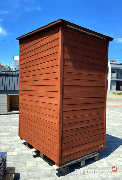 WYCHODEK DREWNIANY TOALETA WC 100 x 100 Korczyna sprzedam