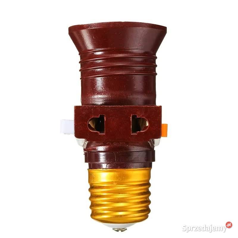 Przejściówka E27 z przełącznikiem konwerter podkarpackie Rzeszów