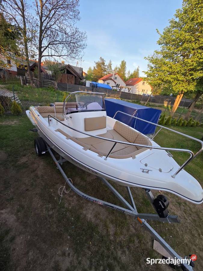 Nowoczesna łódź GJ Boats Open 530 2023r warmińsko-mazurskie Mrągowo