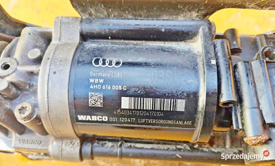AUDI A8D4 KOMPRESOR ZAWIESZENIA 4H0616005C WABCO osobowe mazowieckie Radom