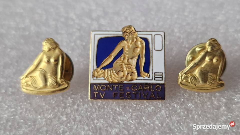 MonteCarlo TV Festiwal Złota Nimfa przypinkapin Warszawa