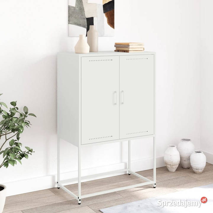 Szafka biała 685x385x107 stal WM846511