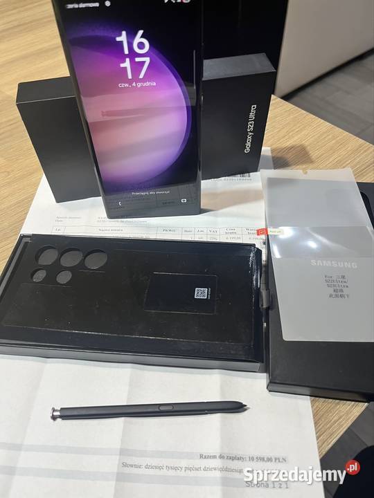 Samsung Galaxy S23 Ultra 256 GB wygląda nowy