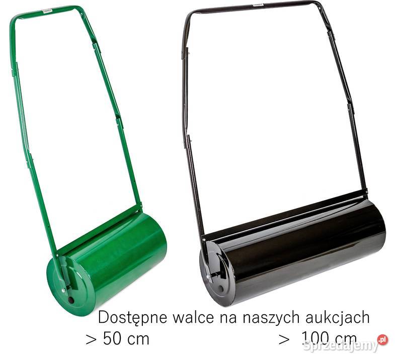 Walec do trawy trawnika ogrodu metalowy stalowy Skawina
