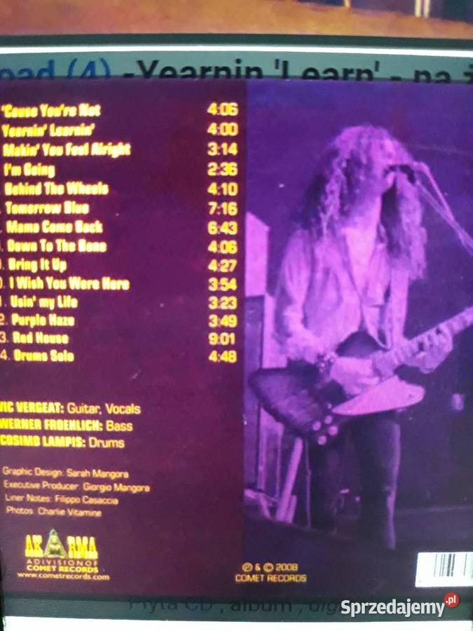 Niezapomniane koncerty hard rocka TOAD Live 1978 Kultura i Rozrywka Rzeszów
