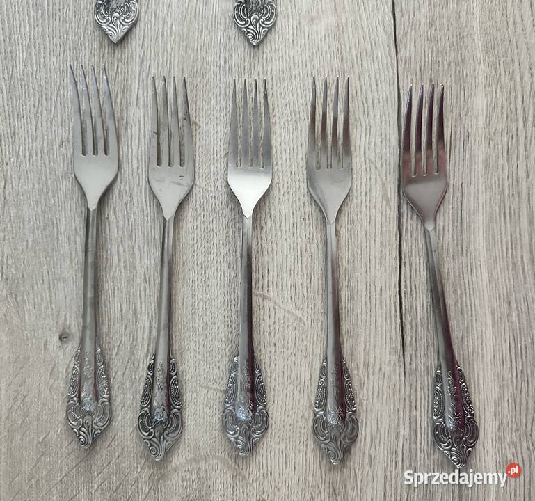 Sztućce radzieckie platerowane z lat PRLu Antyki, Sztuka, Kolekcje łódzkie