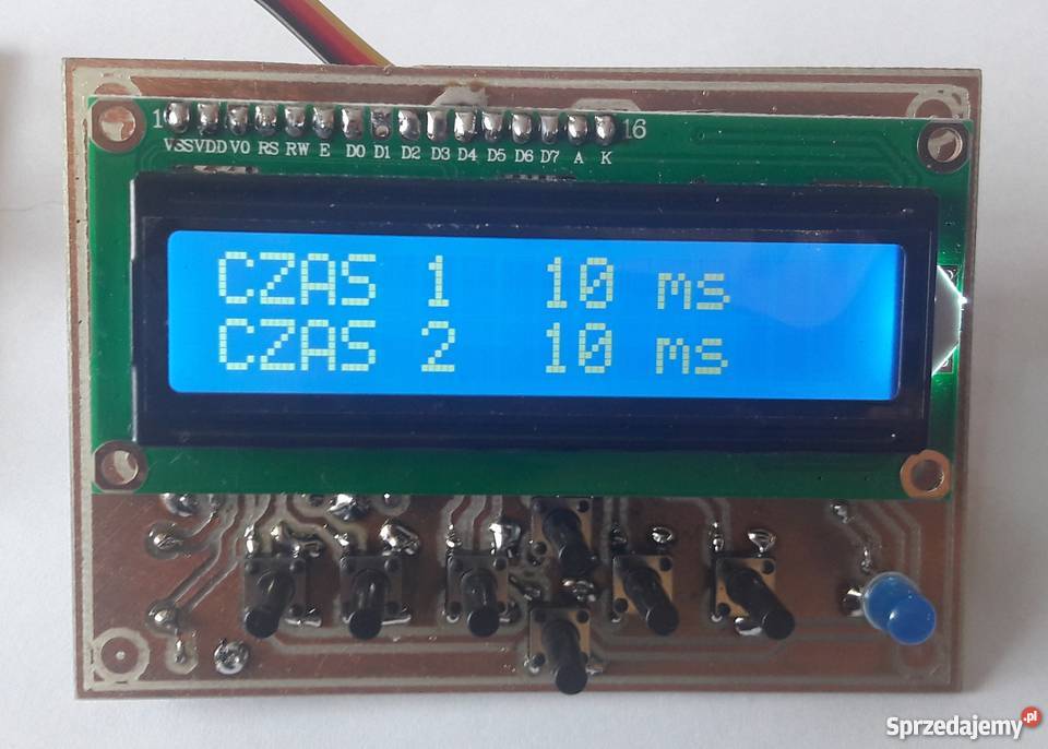Mikroprocesorowy sterownik zgrzewarki Czarne