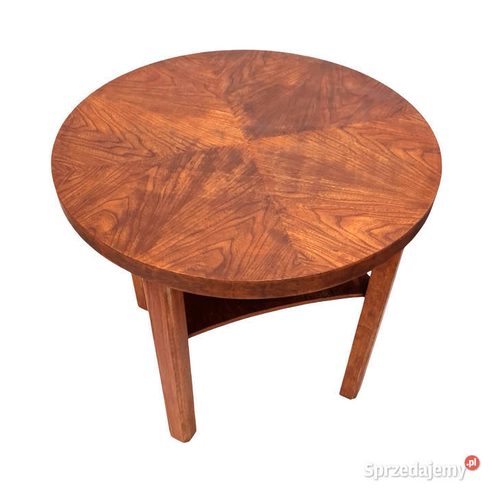 Okrągły stolik kawowy MidCentury Art Deco Warszawa